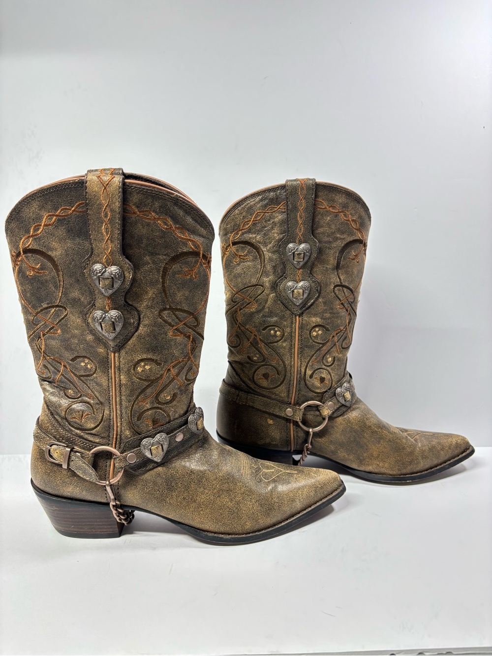✨Crush by Durango Women's Brown Heartbreaker Boot Size 9 - Picture 7 of 16